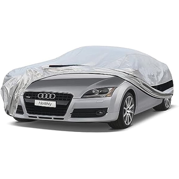 Coupe Car Cover Custom Fit Audi TT/TTS/TTRS 1998-2025, Car Cover Waterproof All Weather for Automobiles, Sun Rain Dust UV Protection. (Ships from US Warehouse)