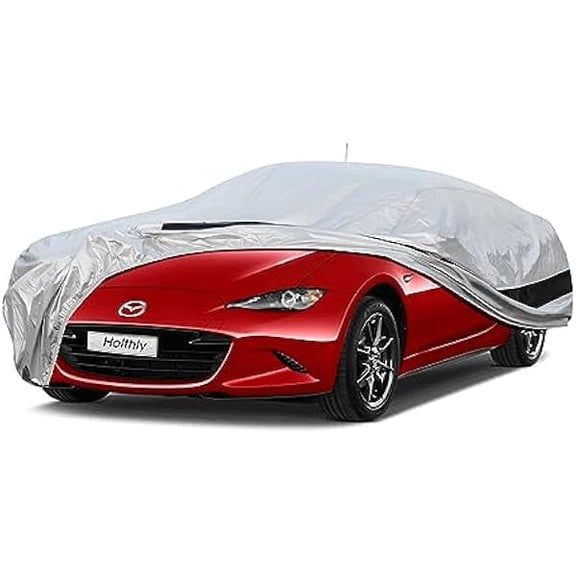 Coupe Car Cover Custom Fit Mazda MX5/MX-5/Miata 1989-2025, Car Cover Waterproof All Weather for Automobiles, Sun Rain Dust UV Protection. (Ships from US Warehouse, Arrive Within 3-7 Days)