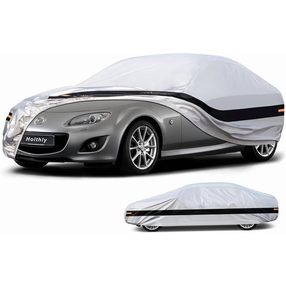 Kayme 10-Layer Waterproof All Weather Coupe Car Cover Custom Fit For Saturn Sky 2006-2010