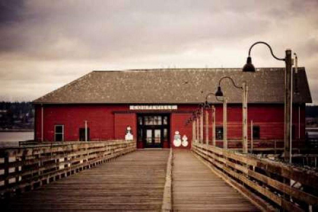 Coupeville Wharf I Canvas Art - Erin Berzel (12 x 18)
