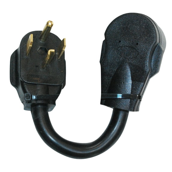 Couplago NEMA 14-30P to NEMA 14-50R Adapter 10-AWG Heavy Duty EV/RV/Tesla Charging Adapter