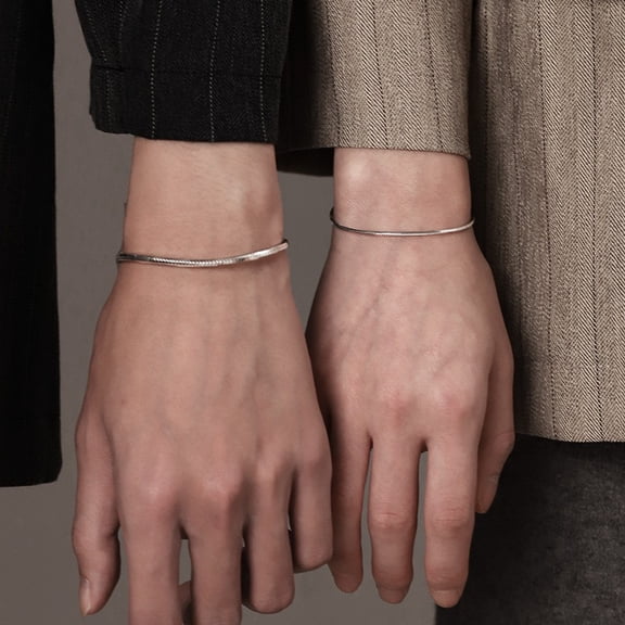 Couple Bracelets Matching Set His and Hers - Adjustable Braided Rope Relationship Bracelets for Boyfriend Girlfriend Valentine's Day Gift