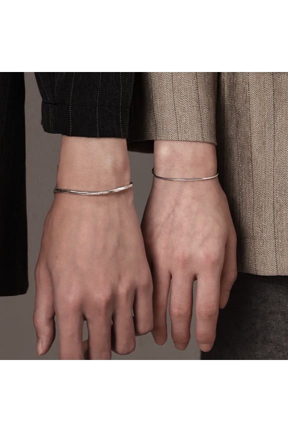 Couple Bracelets Matching Set His and Hers - Adjustable Braided Rope Relationship Bracelets for Boyfriend Girlfriend Valentine's Day Gift