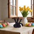 thumbnail image 1 of Couple Bunny Kissing Figurine, Resin Easter Decorations, Romantic Home Tabletop Decor, Gift for Family, 1 of 7