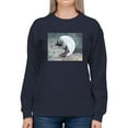 thumbnail image 1 of Couple Celestial Swing Sweatshirt Women -Victoria Borges Designs, Female 4X-Large, 1 of 4