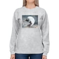 thumbnail image 1 of Couple Celestial Swing Sweatshirt Women -Victoria Borges Designs, Female XX-Large, 1 of 4