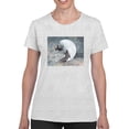 thumbnail image 1 of Couple Celestial Swing T-Shirt Women -Victoria Borges Designs, Female Medium, 1 of 4