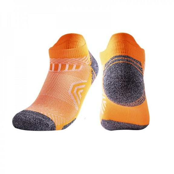 Couple Colorful Sports Socks Quick-drying Cotton Running Socks Breathable Sweat-absorbent and Deodorant Business Men's Socks Rose Red
