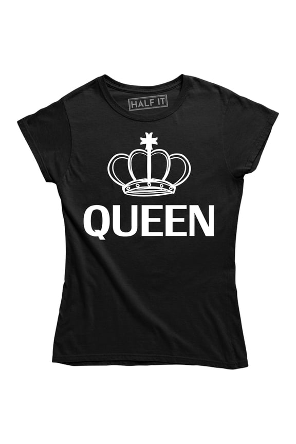 Couple Crown Queen Love Matching Summer Fashion Womens Tops T-Shirt