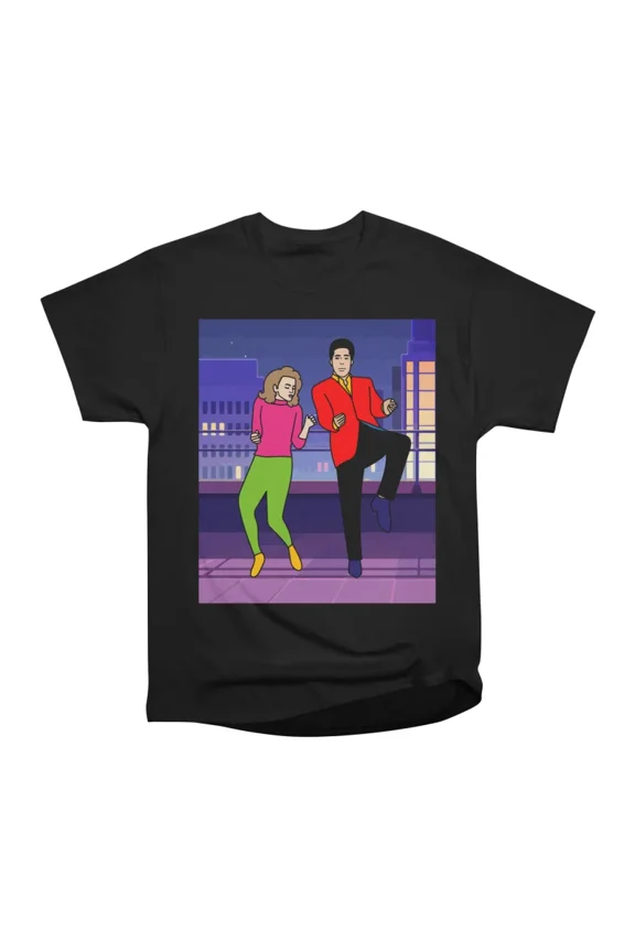 Couple Dancing Romantic Dance T-Shirt Tee Gift For Him Merch For Her Apparel For Friend