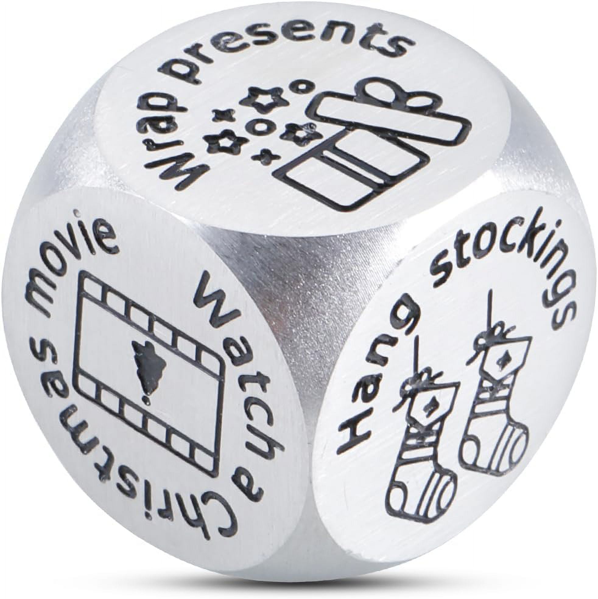 Couple Date Night Gifts for Anniversary Movie Decider Dice Ideas for Girlfriend Boyfriend Valentines Day Gifts Women Men Christmas Birthday Gifts Wife Husband 11th Anniversary Wedding Gift for Her Him