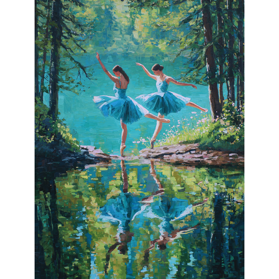 Couple Embrace Watercolor Canvas Print Romantic Home Wall Art