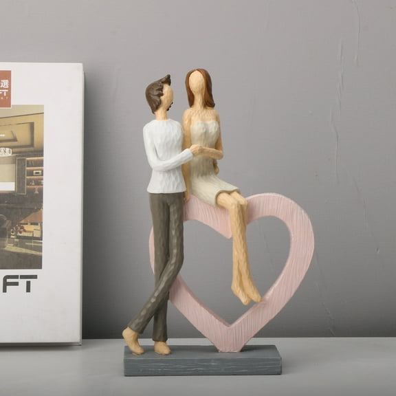 Couple Figurine, Love Statue Gift for Wedding, Romantic Couple Figurines Best Gifts for Anniversary, Valentine’s Day, Birthday