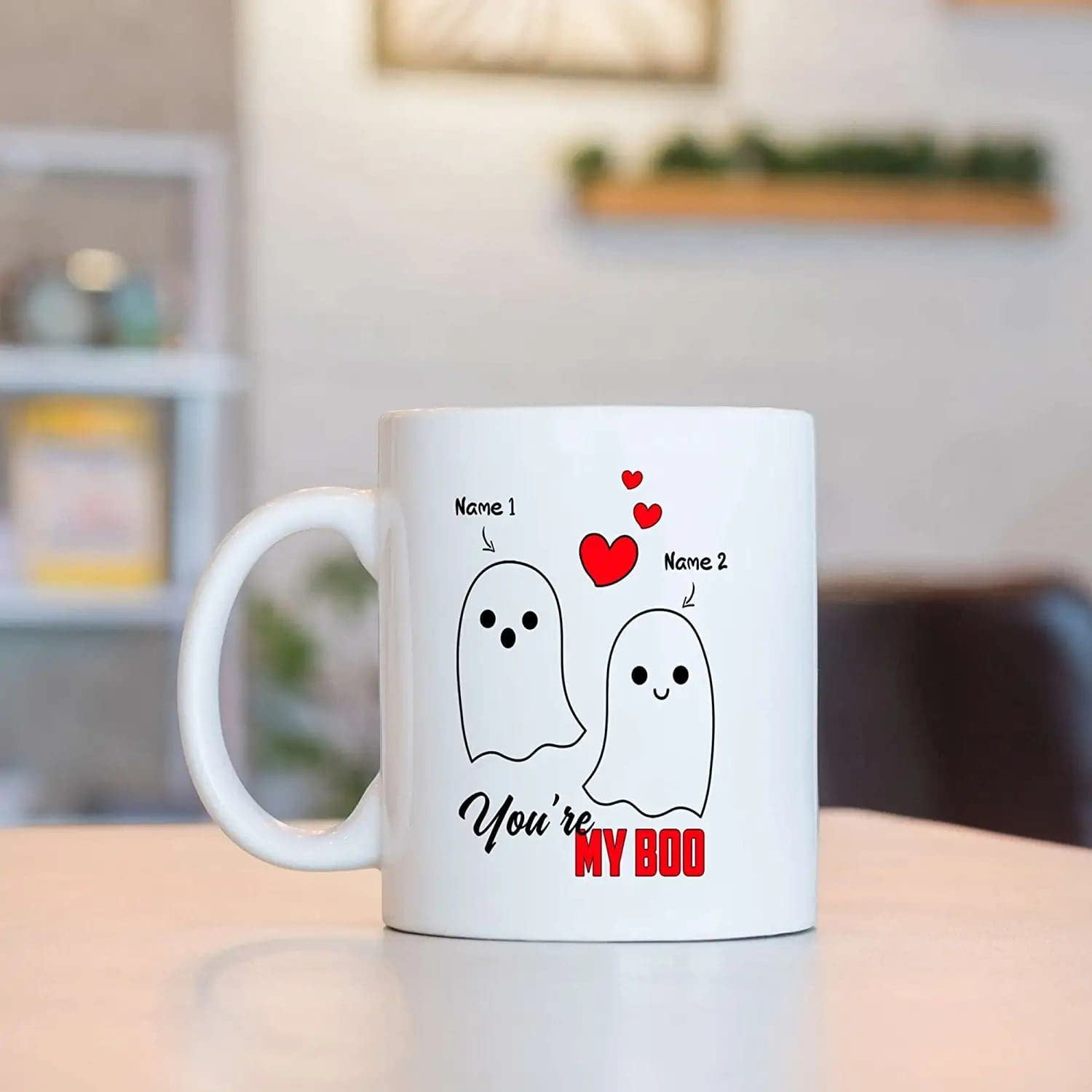 Couple Funny Ghost Couple Mug You're My Boo Mug Gifts For Couple Lovers ...