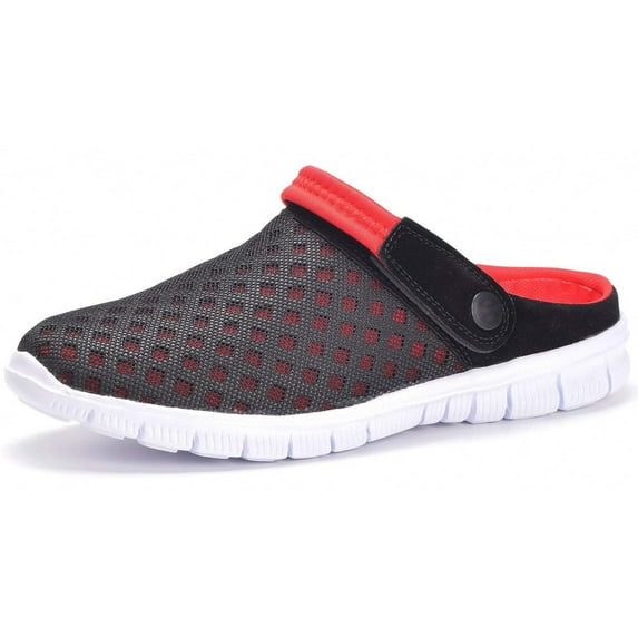 Couple Garden Clogs Summer Sandals Mesh Slippers Beach Shoes Lightweight Non-Slip Soft Outdoor Indoor