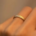 thumbnail image 1 of Couple Geometry Copper Ring Set Electroplated Mountain Theme Niche Style Unisex Jewelry Gift Minimalist Modern Design, 1 of 7