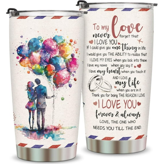 Couple Gifts-Anniversary Wedding Gift-Birthday Gifts for Couple,Best Friend,Husband Wife,Him Her-Boyfriend Girlfriend Coffee Mug 20oz