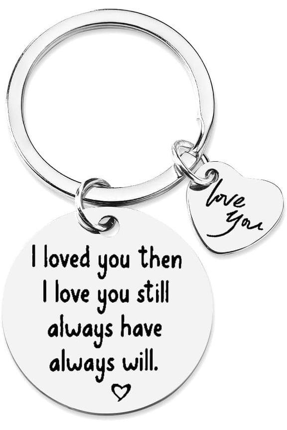 Couple Gifts Keychain for Boyfriend Girlfriend I Love You Gift for Him Her Valentines Day Birthday Gifts for Husband Wife Anniversary Christmas Gift for Hubby Keyring