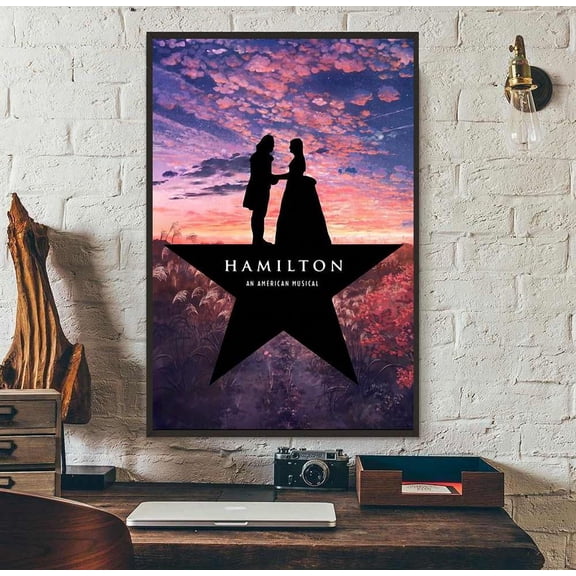 Couple Hamilton an american musical poster 11 x 17 Inch Poster