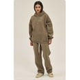 thumbnail image 1 of Couple Hoodie Set Matching Oversized Sweatsuit 2 Piece Fall Winter Pullover Loungewear for Men Women, 1 of 9