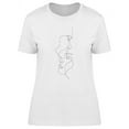 thumbnail image 1 of Couple In Love Design T-Shirt Women -Image by Shutterstock, Female Small, 1 of 2
