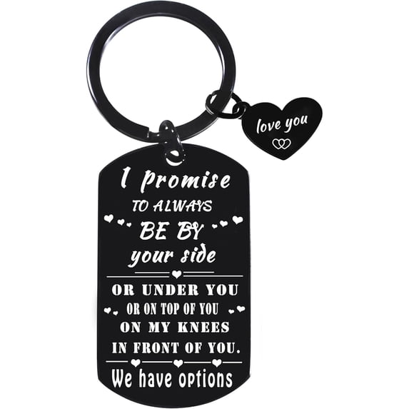 Couple Keychain Gifts for Him Her - Valentines Day & Anniversary Keychain - I Love You Gifts for Husband Wife Boyfriend Girlfriend