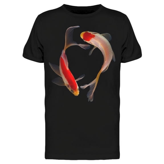 Couple Koi Fish Butterfly T-Shirt Men -Image by Shutterstock, Male Large