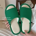 thumbnail image 1 of Couple Linen Slippers Cute Cartoon Frog Home Slippers Four Seasons Indoor Home Sandals Cartoon Funny Summer Women's Slippers, 1 of 6