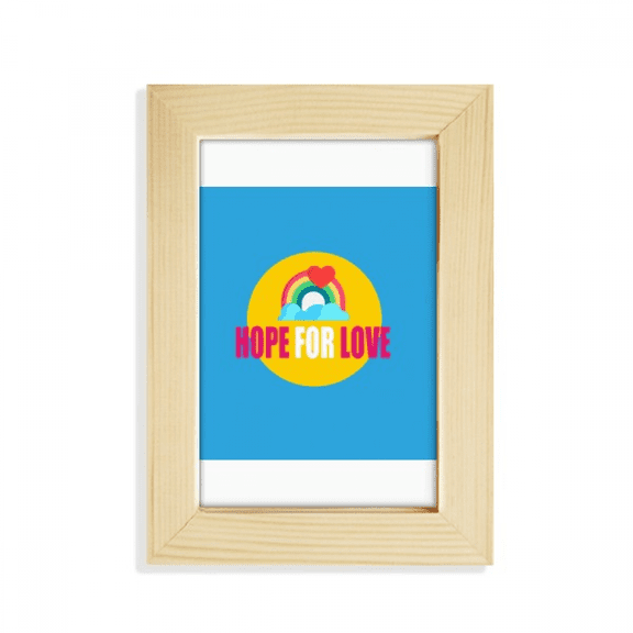 Couple Love Eternal Unique Desktop Display Photo Frame Picture Art Painting 5x7 inch