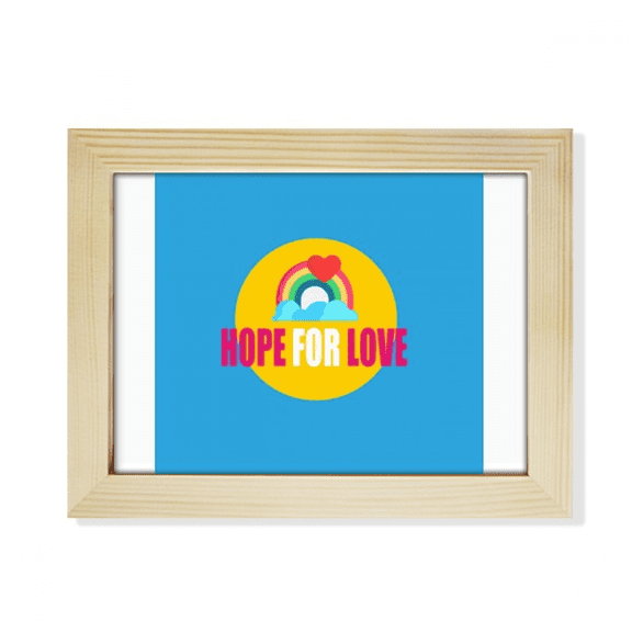 Couple Love Eternal Unique Desktop Photo Frame Picture Art Decoration Painting 6x8 inch