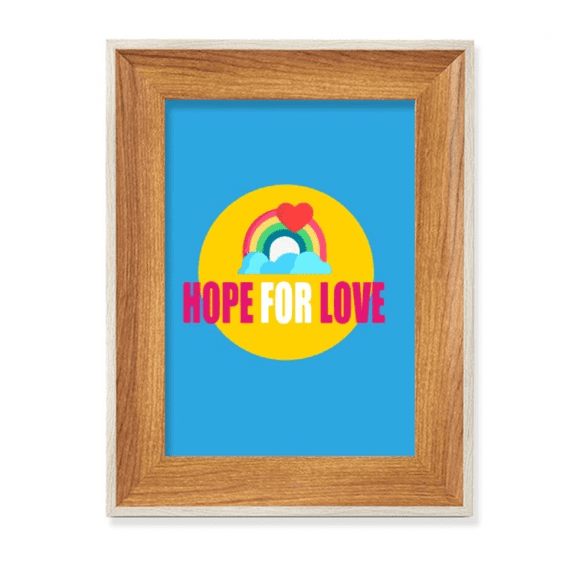 Couple Love Eternal Unique Desktop Wooden Photo Frame Display Picture Art Painting Multiple Sets