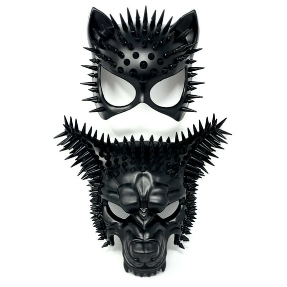Couple Masquerade Masks Men Women Halloween Steampunk Cosplay Costume Wedding Party Ball Mask