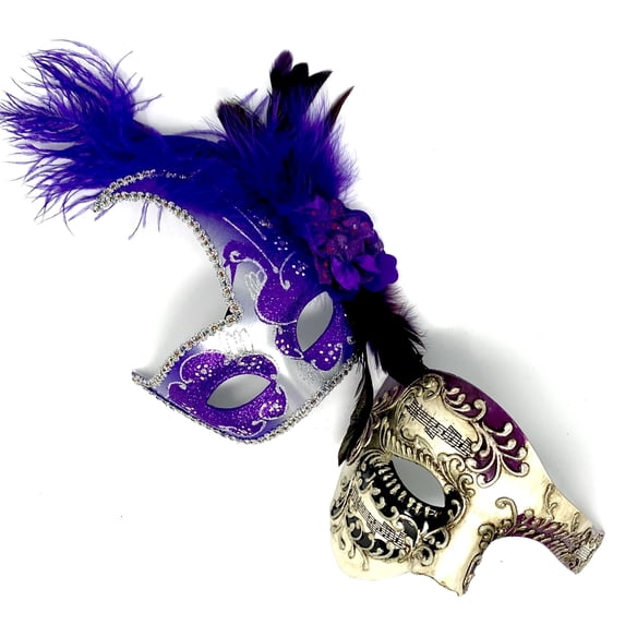 Couple Masquerade Masks Men Women Venetian Halloween Mardi Gras Cosplay Costume Ball Wedding Graduation Party Mask
