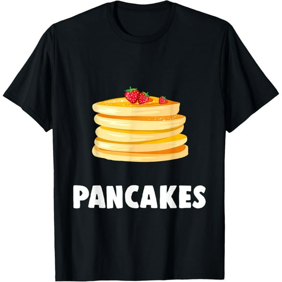 Couple Matching Halloween Costumes Pancakes T-Shirt
