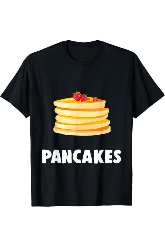 Couple Matching Halloween Costumes Pancakes T-Shirt