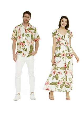 Hawaiian outfits for on sale couples