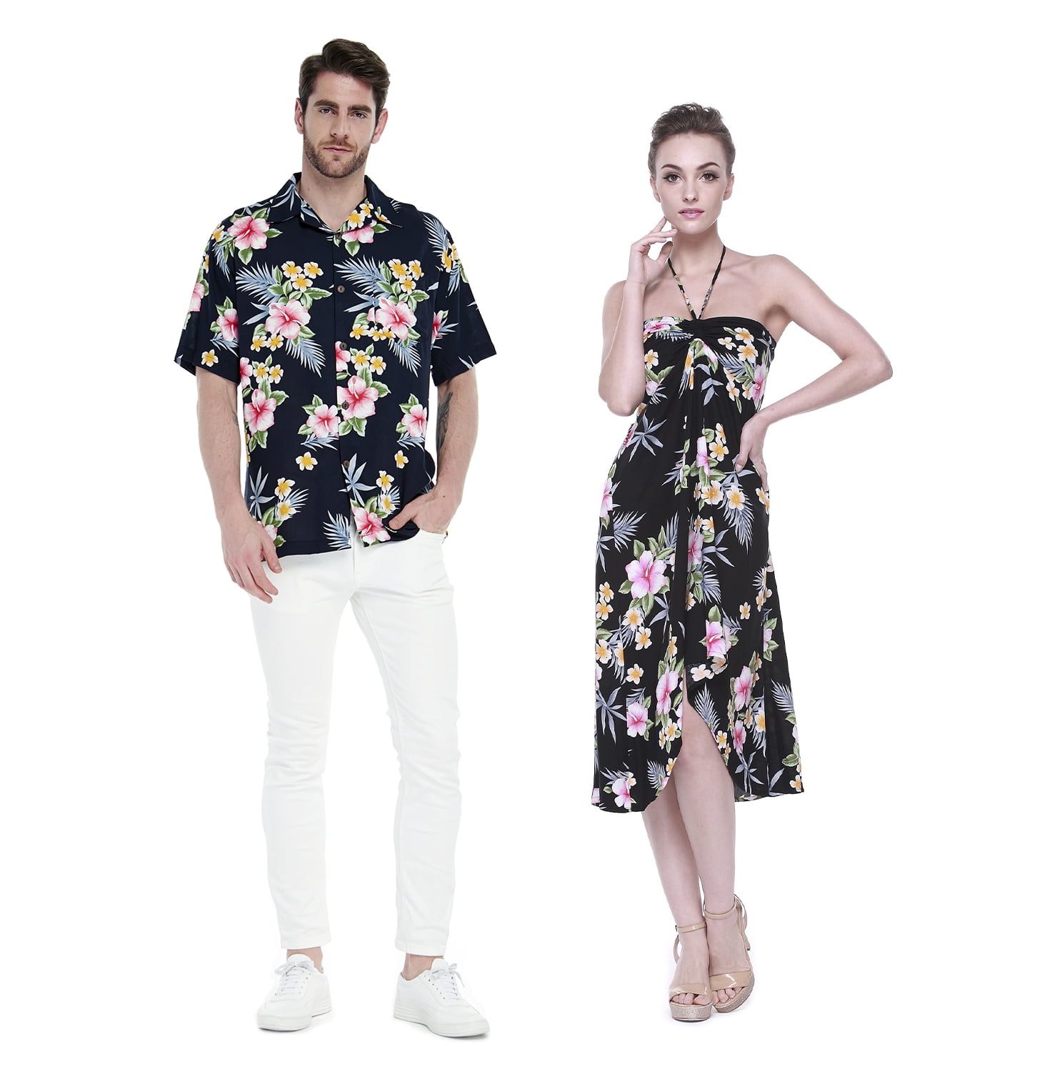 Couples matching dress and hot sale shirt