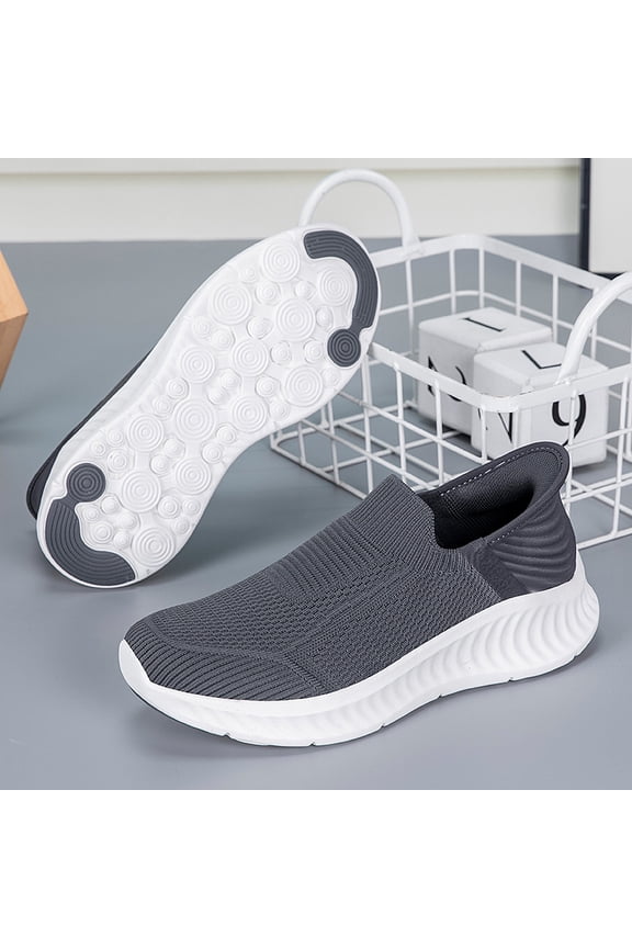 Couple Matching Running Sneakers, Ultra-Light Breathable Mesh Athletic Shoes, Comfortable Shock-Absorbing Sport Trainers