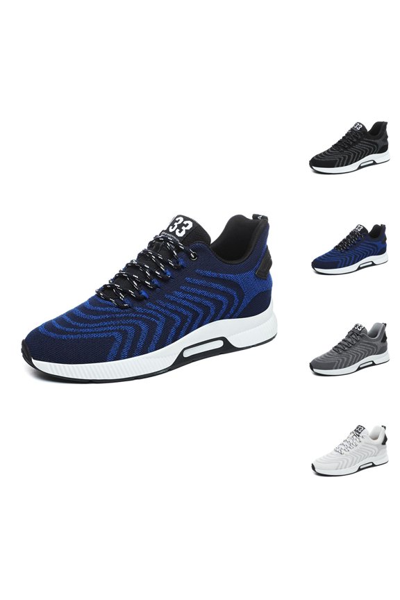 Couple Men's Elevator Shoes Men's Casual Mesh Trainers Lightweight Breathable Lace Up Sports Shoes With Hidden Lift Heel For Men 10 Cm