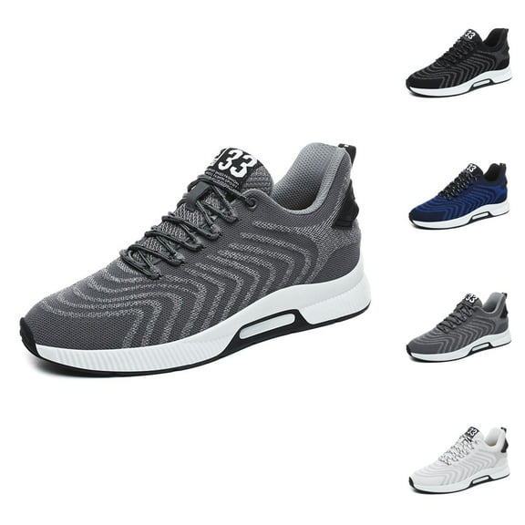 Couple Men's Elevator Shoes Men's Casual Mesh Trainers Lightweight Breathable Lace Up Sports Shoes With Hidden Lift Heel For Men 10 Cm