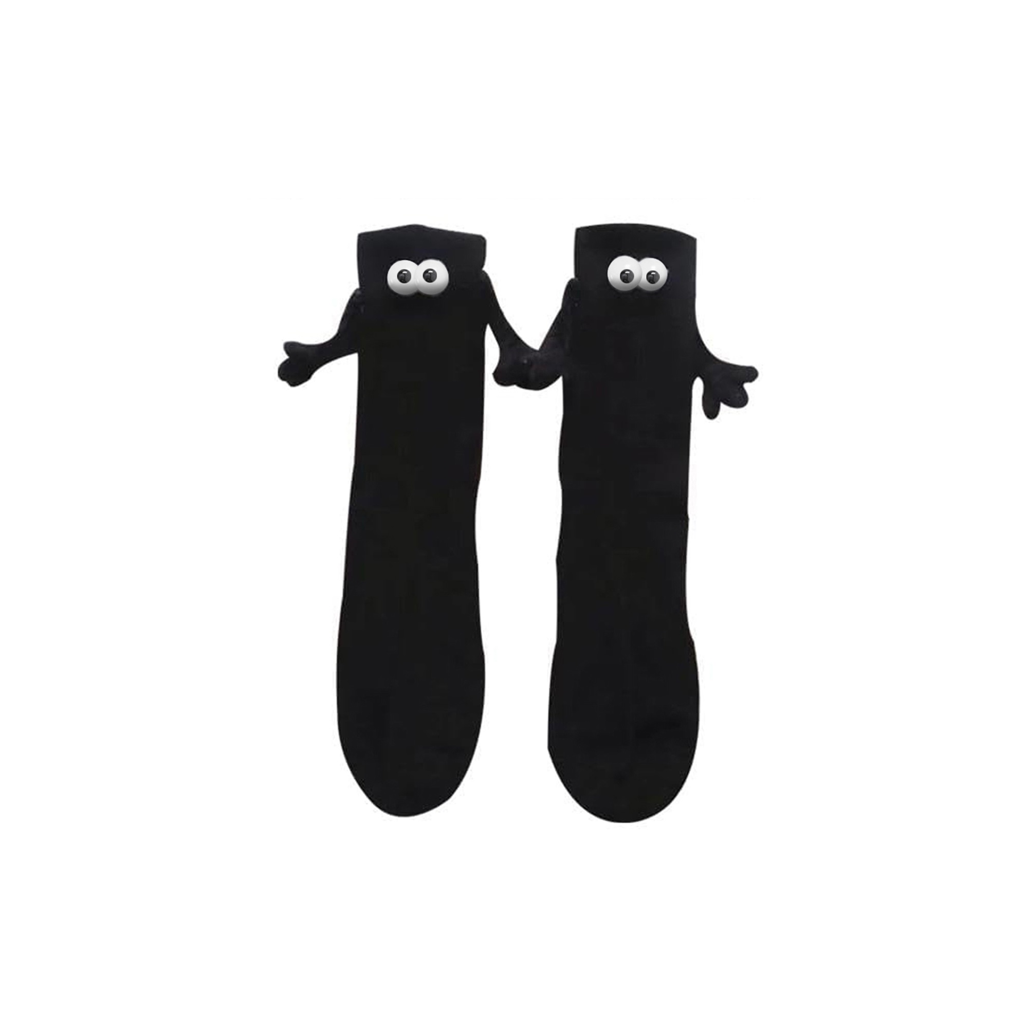 Couple Novelty Socks Cartoon Holding Hands Women Socks Cute