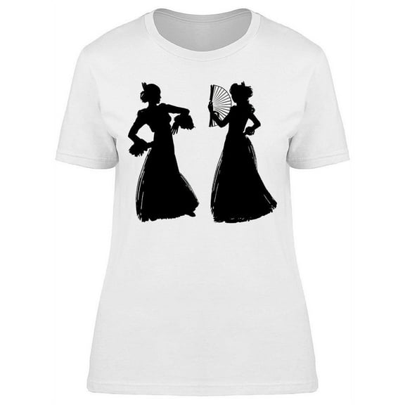 Couple Of Spanish Women T-Shirt Women -Image by Shutterstock, Female Large