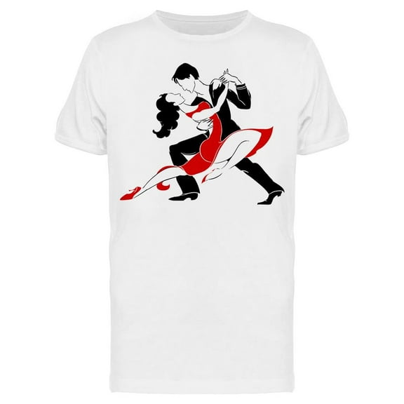 Couple Of Tango Dancers T-Shirt Men -Image by Shutterstock, Male 3X-Large