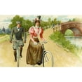 thumbnail image 1 of Couple On Bicycles Poster Print By Mary Evans Peter And Dawn Cope Collection (36 X 24), 1 of 3
