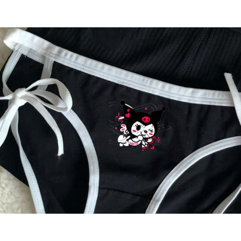 Sanrio Hello Kitty Women Bra Set Kawaii Cotton Thongs Cotton Panties  Cartoon Couples Breathable Underwear Men Boxer Briefs Gifts - AliExpress