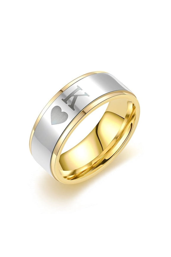 Couple Ring Titanium Steel Men's And Women's Ring