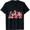 thumbnail image 1 of Couple Santa Claus Love Hat Sightseeing Car Marry Christmas Short Sleeve 3508194_black, 1 of 3
