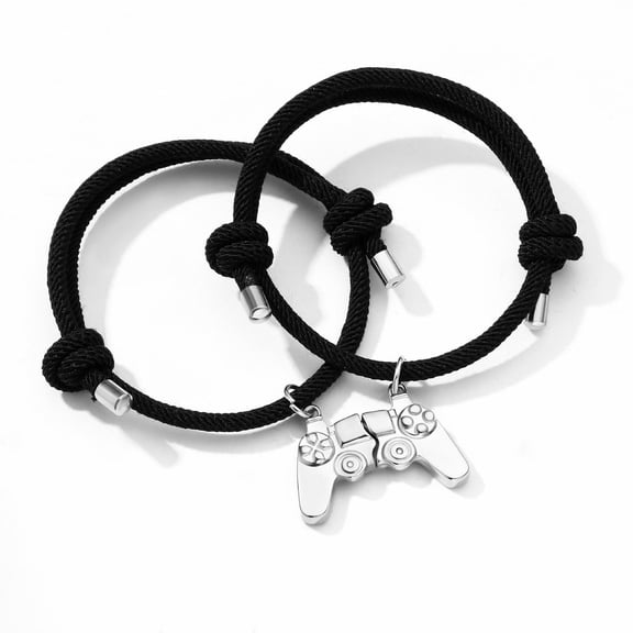 Couple Set Gamepad Bracelets Jewelry Gifts BBF Mutual Attraction 1 Pair