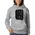 thumbnail image 1 of Couple Silhouettes Hoodie Women -Image by Shutterstock, Female Small, 1 of 4