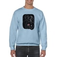 thumbnail image 1 of Couple Silhouettes Sweatshirt Men -Image by Shutterstock, Male 3X-Large, 1 of 4